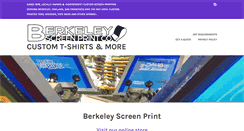 Desktop Screenshot of berkeleyscreenprint.com